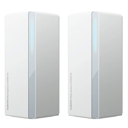 Xiaomi Mesh System AX3000 NE router - teljes otthoni Wi-Fi 6 lefedettség, NFC, 2 db-os csomag