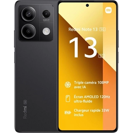 Xiaomi Redmi 14C okostelefon - 6,88" HD+ 120Hz kijelző, 50MP kamera, 4GB, 128GB, Midnight Black