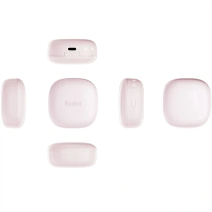 Xiaomi Redmi Buds 6 Play fülhallgató - 10mm-es meghajtó, AI-zajcsökkentés, rózsaszín