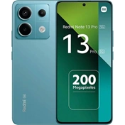 Xiaomi Redmi Note 13 Pro 5G okostelefon - 6,67" 2,7K AMOLED 120Hz, 200MP, 8GB, 256GB, Dual SIM, Ocean Teal Xiaomi Redmi Note 13 Pro 5G okostelefon - 6,67" 2,7K AMOLED 120Hz, 200MP, 8GB, 256GB, Dual SIM, Ocean Teal