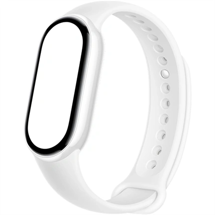 Xiaomi Smart Band 10 Ceramic Edition okoskarkötő - kerámiakeret, 1,72" AMOLED kijelző, pulzus, SpO2, Pearl White