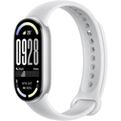 Xiaomi Smart Band 10 okoskarkötő - fémkeret, 1,72" AMOLED kijelző, pulzus, SpO2, Glacier Silver aktivitásmérő