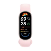 Xiaomi Smart Band 9 okoskarkötő - fémkeret, 1,62" AMOLED kijelző, pulzus, SpO2, Mystic Rose