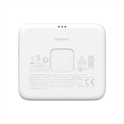 Xiaomi Smart Temperature and Humidity Monitor 3 - Hő- és Páratartalom mérő
