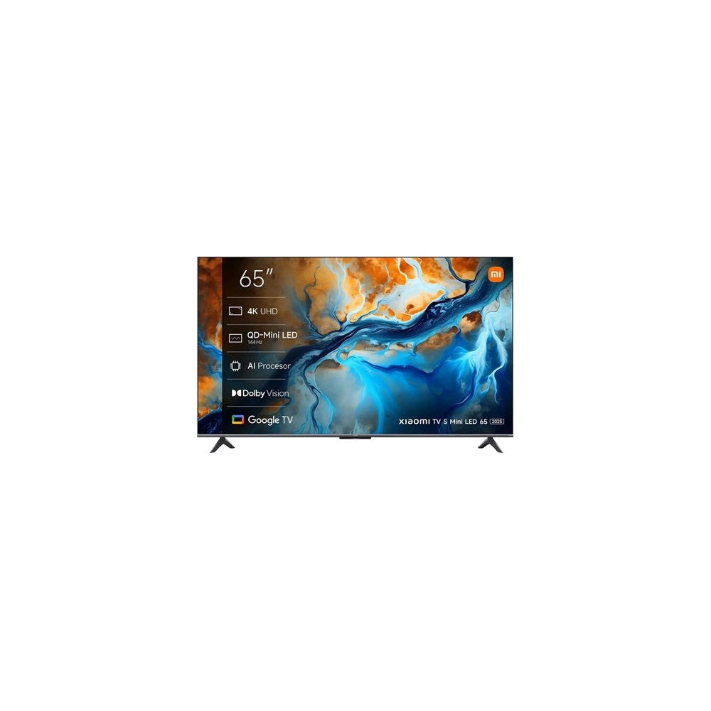 Xiaomi TV S Mini LED 65 2025 televízió - 144Hz, Dolby Vision IQ, Dolby Atmos, Google TV