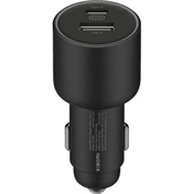 Xiaomi USB-A / Type-C Autós töltő - Fekete (67W)