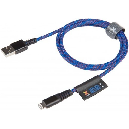 Xtorm Solid Blue Lightning USB Cable (1m - kék)