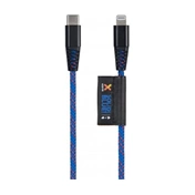 Xtorm Solid Blue USB-C Lightning Cable (1m - kék)