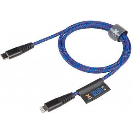 Xtorm Solid Blue USB-C Lightning Cable (1m - kék)