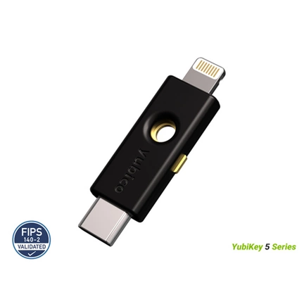Yubico YubiKey 5Ci FIPS kriptopénztárca USB-C/Lightning
