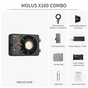 ZHIYUN LED MOLUS X100 COB LIGHT COMBO