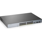 ZYXEL Switch GS1350-26HP, 26 Port managed CCTV PoE, long range, 375W