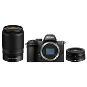 NIKON Z50  II MILC Fényképezőgép + DX 16-50 VR Objektív + 50-250 VR Objektív
