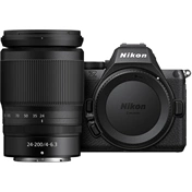 Nikon Z5 II MILC fényképezőgép váz + Z 24-200MM F4-6.3 VR objektív kit