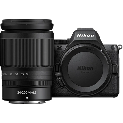 Nikon Z5 II MILC fényképezőgép váz + Z 24-200MM F4-6.3 VR objektív kit