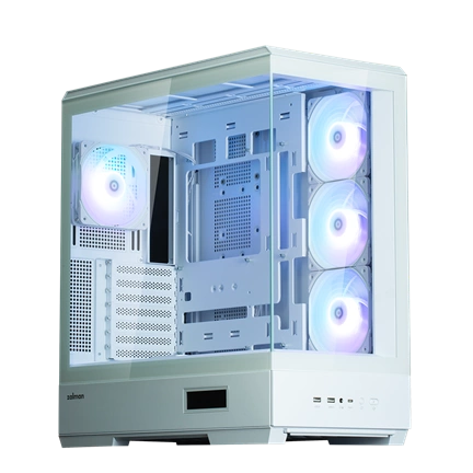 Zalman P50 DS ATX ház (fehér)
