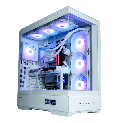 Zalman P50 DS ATX ház (fehér)