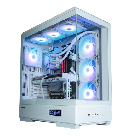 Zalman P50 DS ATX ház (fehér)