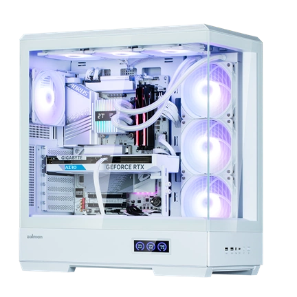 Zalman P50 DS ATX ház (fehér)