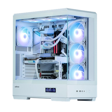 Zalman P50 DS ATX ház (fehér)