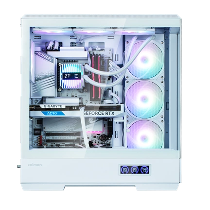 Zalman P50 DS ATX ház (fehér)