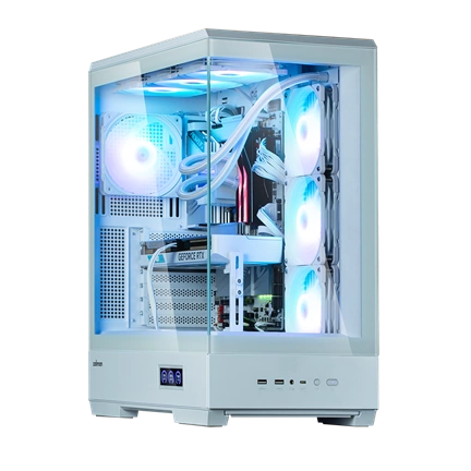 Zalman P50 DS ATX ház (fehér)