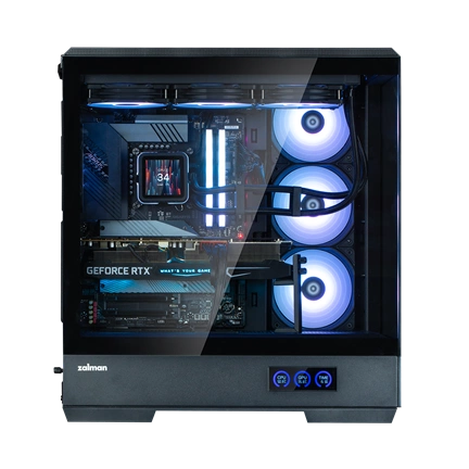 Zalman P50 DS ATX ház (fekete)