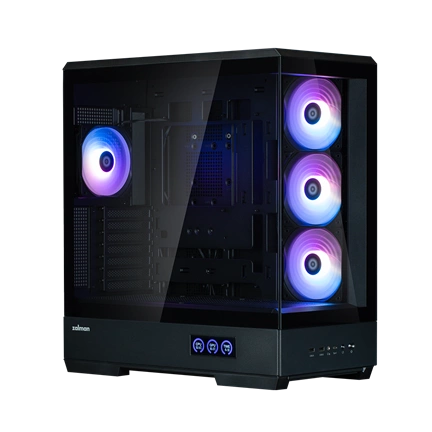 Zalman P50 DS ATX ház (fekete)