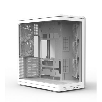 Zalman P60 - ATX fehér számítógépház