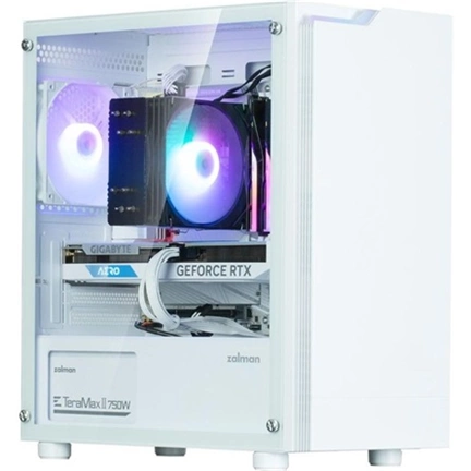 Zalman T4 Plus White számítógépház