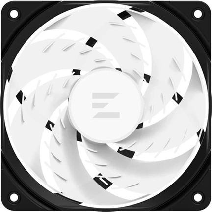Zalman ZM-AF120R ARGB fordított légáramlású rendszerventillátor PWM vezérléssel, fekete