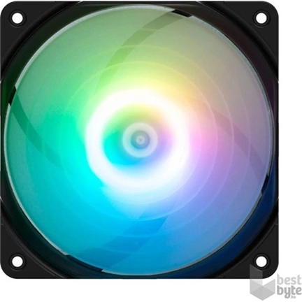 Zalman ZM-AF120R ARGB fordított légáramlású rendszerventillátor PWM vezérléssel, fekete
