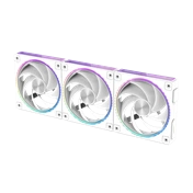 Zalman ZM-DF120 A3 rendszerventillátor - ARGB, PWM, 800-2300rpm, 34,5dB(A), fehér