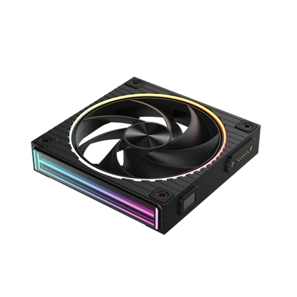 Zalman ZM-DF120 rendszerventillátor - ARGB, PWM, fekete
