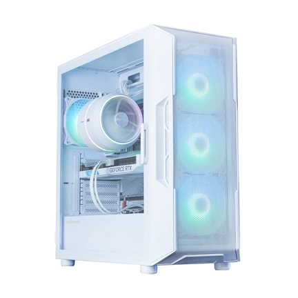 Zalman i3 Neo ARGB V2 - ATX fehér számítógépház