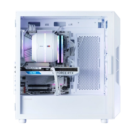 Zalman i3 Neo ARGB V2 - ATX fehér számítógépház
