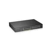 ZyXEL GS1900-24EP 12port GbE LAN + 12port PoE LAN (130W) smart menedzselhető switch
