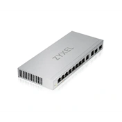 ZyXEL XGS1010-12 8port Gigabit LAN 2x 2.5GbE LAN 2x 10GbE SFP+ nem menedzselhető Multi-Gigabit Switch