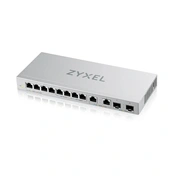 ZyXEL XGS1010-12 8port Gigabit LAN 2x 2.5GbE LAN 2x 10GbE SFP+ nem menedzselhető Multi-Gigabit Switch