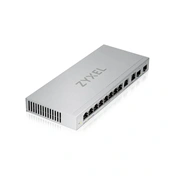 ZyXEL XGS1010-12 8port Gigabit LAN 2x 2.5GbE LAN 2x 10GbE SFP+ nem menedzselhető Multi-Gigabit Switch