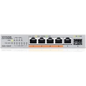 Zyxel XMG-105HP switch - 5 port, 2,5Gb, nem menedzselt, 10Gb uplink