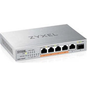 Zyxel XMG-105HP switch - 5 port, 2,5Gb, nem menedzselt, 10Gb uplink