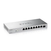 Zyxel XMG-108 switch - 8 port, 2,5Gb, nem menedzselt, 10Gb uplink