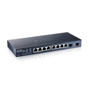 Zyxel XMG1915-10E switch - 8 port, 2,5 GbE, 2 SFP+ uplink, intelligens, menedzselt Zyxel XMG1915-10E switch - 8 port, 2,5 GbE, 2 SFP+ uplink, intelligens, menedzselt