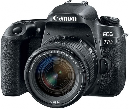 Canon EOS 77D + EF-S 18-55mm f/4-5.6 IS STM kit