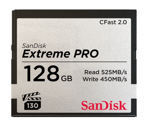 SanDisk Extreme Pro CFast 2.0 128GB 525MB/s