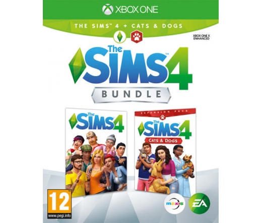 The Sims 4 + Cats and Dogs kiegészítő Xbox One