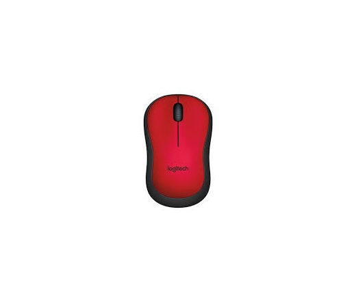 Logitech Mouse M220 Silent Red