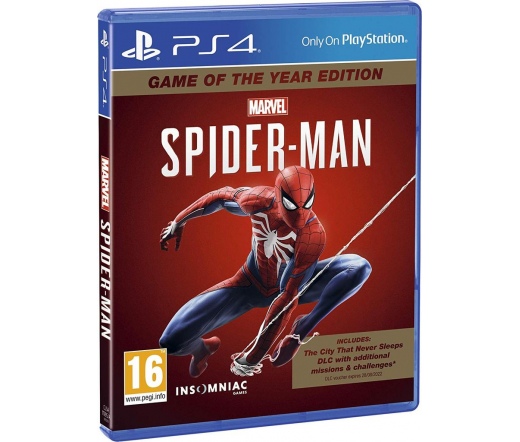 PS4 Spider-Man Game of the Year Edition