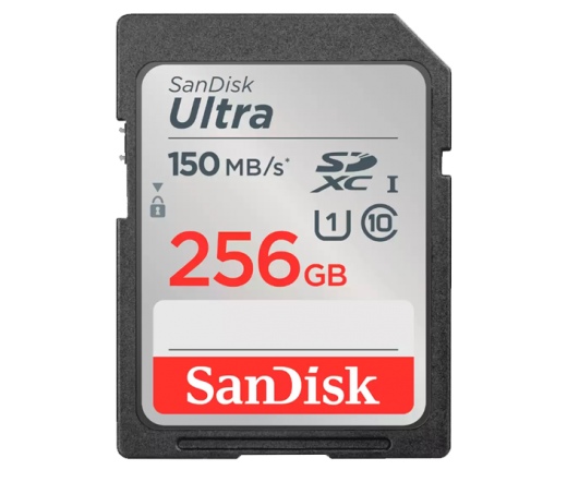 SanDisk Ultra SDXC UHS-I CL10 150MB/s 256GB
